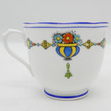 Royal Albert - Blue and Yellow Vase of Flowers, 6890 - Cup