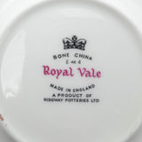 Royal Vale - Yellow Roses, 8140 - Saucer