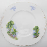 Colclough - Countryside with Stream - Cake Plate
