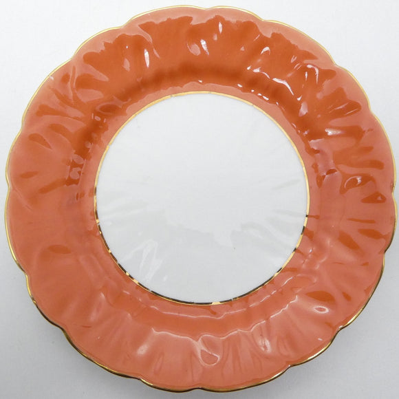 Aynsley - C126 Orange Band - Crocus-shaped Side Plate