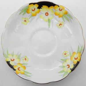 Royal Albert - Yellow and Orange Flowers - Saucer