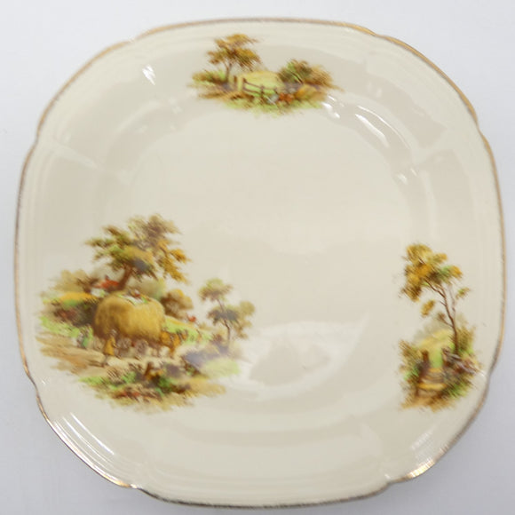 Alfred Meakin - Hayride - Square Plate