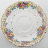 Royal Albert - Purple, Pink, Yellow and Blue Flowers, 2574 - Trio