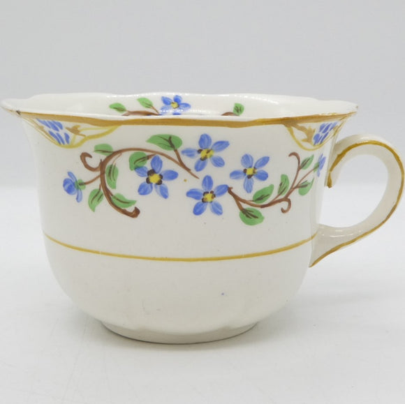 Morley Fox & Co - Hand-painted Blue Flowers - Cup