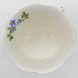 Morley Fox & Co - Hand-painted Blue Flowers - Cup