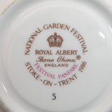 Royal Albert - Festival Fanfare, National Garden Festival - Trinket Dish
