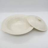 Unknown Maker - Cream - Lidded Serving Bowl