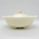 Alfred Meakin - Cream with Thin Gold Band - Lidded Serving Bowl