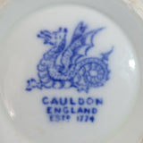 Cauldon - Blue Dragons - Lidded Sugar Bowl