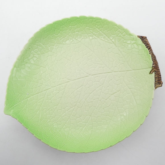Carlton Ware - Green - Leaf-shaped Dish