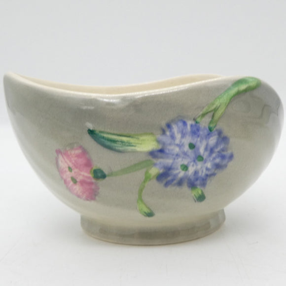 Shorter & Son - Pink and Blue Flowers - Sugar Bowl