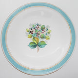 Unmarked Vintage - Hand-painted Flowers - Footed Compote