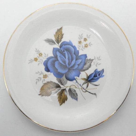 British Anchor - Blue Roses - Trinket Dish