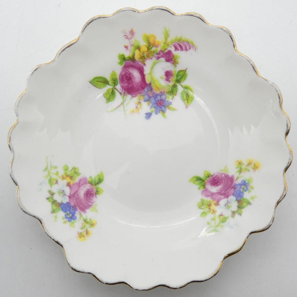 Adderley - Floral Bouquet - Trinket Dish