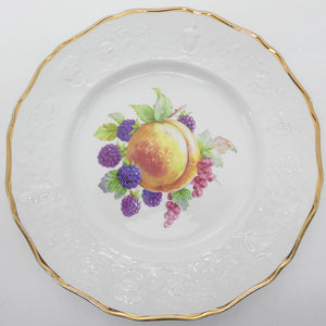 Simpsons Solian Ware - Peach - Display Plate with Embossed Rim