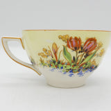 Crown Ducal - Hand-painted Flowers, Regent Shape - 19-piece Part Tea Set