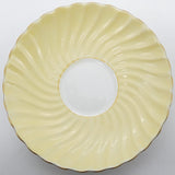 Aynsley - Yellow Swirl - Saucer