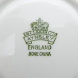 Aynsley - Yellow Swirl - Saucer