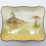 Royal Doulton - D4987 Countryside Cottages - Rectangular Dish