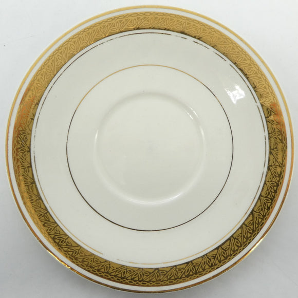 Crown Ducal - 4905 Gilded Band - Saucer for Soup Bowl