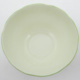 Bell China - Green and Light Beige - Sugar Bowl