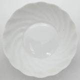 Tuscan - White Swirl - Small Bowl