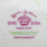 Royal Albert - Primulette - Sugar Bowl