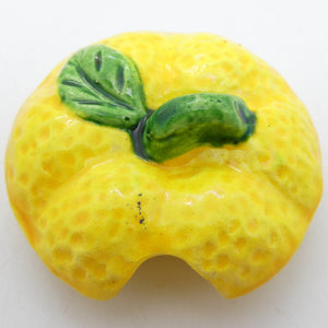 Unknown Maker - Lemon - Mustard Pot Lid