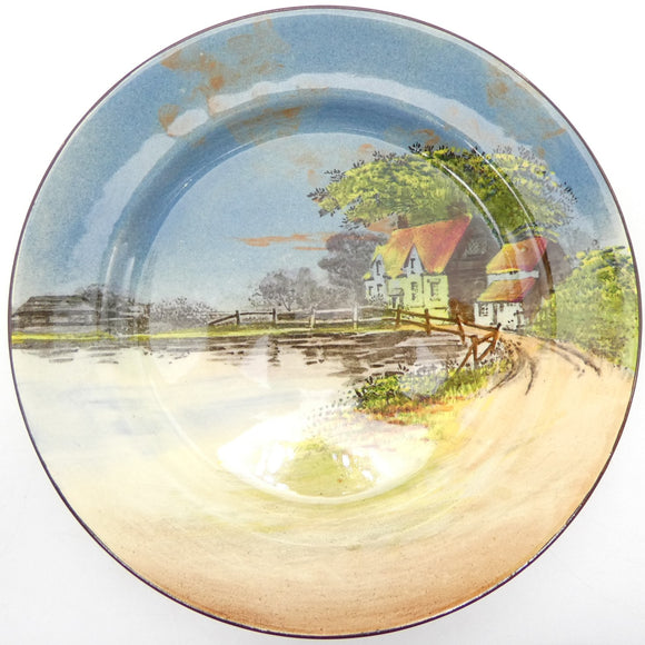 Royal Doulton - D4390 English Cottages - Display Plate