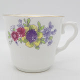 Royal Vale - Purple, Yellow and Red Flowers - Cup