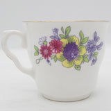 Royal Vale - Purple, Yellow and Red Flowers - Cup