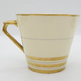 Empire - Cream with Gold Stripes - 14-piece Part Tea Set