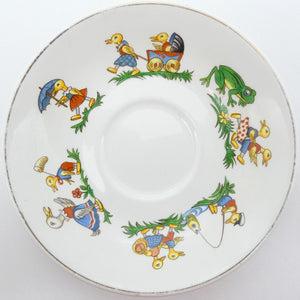 North Staffordshire Pottery - Dizzy Ducklings - Saucer