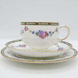 Paragon - F274 Floral Garland - 17-piece Tea Set