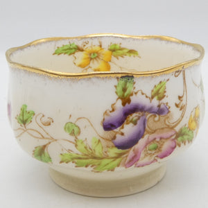 Royal Albert - Purple, Pink and Yellow Flowers, 8260 - Small Sugar Bowl