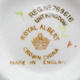 Royal Albert - Purple, Pink and Yellow Flowers, 8260 - Small Sugar Bowl
