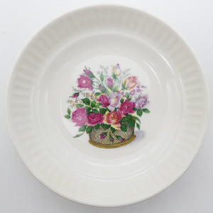 Crown Lynn - Vase of Flowers - Small Dessert Bowl