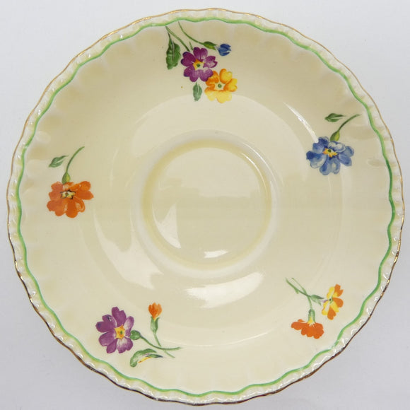 Grindley - Colourful Flowers - Saucer