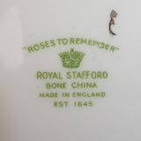Royal Stafford - Roses to Remember, Pink - Side Plate