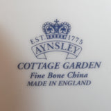 Aynsley - Cottage Garden - Pierced Oval Tray