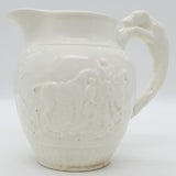 Wedgwood - Fox Hunting - Embossed Jug with Dog Handle