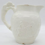 Wedgwood - Fox Hunting - Embossed Jug with Dog Handle