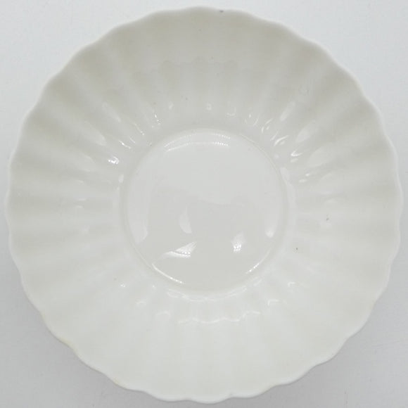 Royal Doulton - White - Ribbed Bowl - ANTIQUE