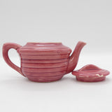 English-made - Pink Bands - Children's Tea-for-Two Tea Set