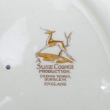Susie Cooper - 1729 Long Leaf, Green - Side Plate