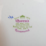Queen's Rosina - Rosamund - Square Dish