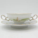 Hutschenreuther - Magnolia - Soup Bowl and Saucer