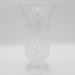 Vintage - Cut Glass - Footed Vase