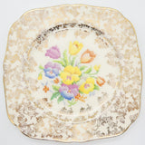 Hollinshead & Kirkham - Old English Sampler (Large), Rose Filigree - Side Plate