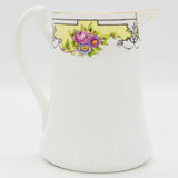 Phoenix - 5398 Floral Garland on Yellow Band - 18-piece Tea Set